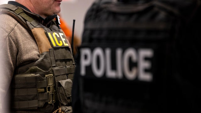 ICE Agents and Police 