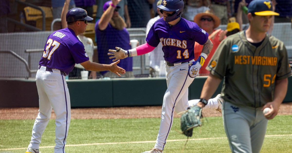 West Virginia's season ends after loss to LSU in super regional 