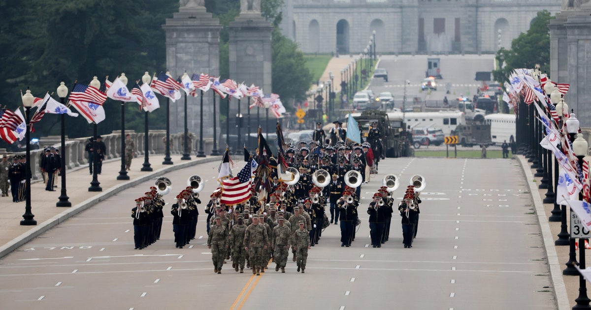 Watch Live: Trump's military parade marks Army's 250th birthday in D.C. 